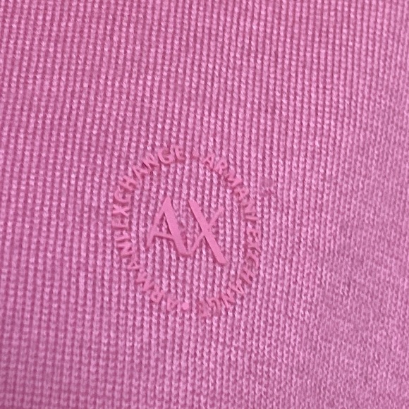 A/X Armani Exchange 100% Merino wool! Lightweight pink turtleneck! Size Medium - Picture 5 of 16